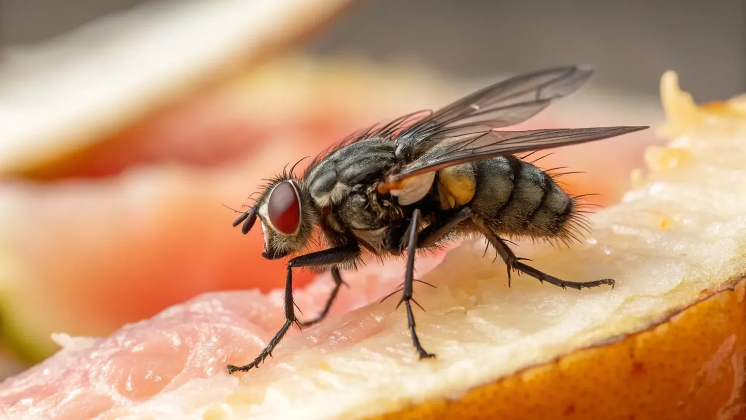 Цікавий і неприємний факт: Що відбувається, коли муха сідає на їжу?